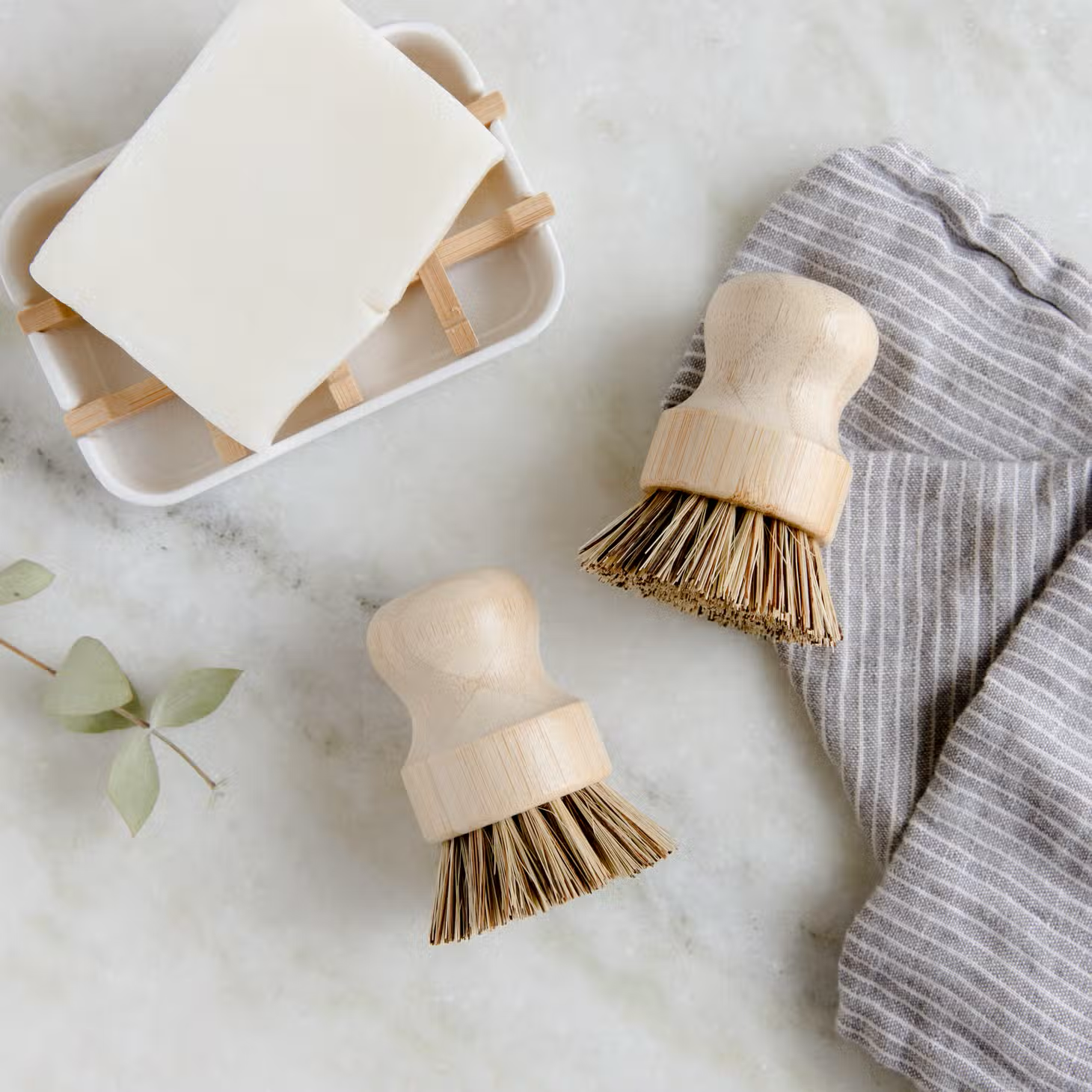 Bamboo Pot Scrubber